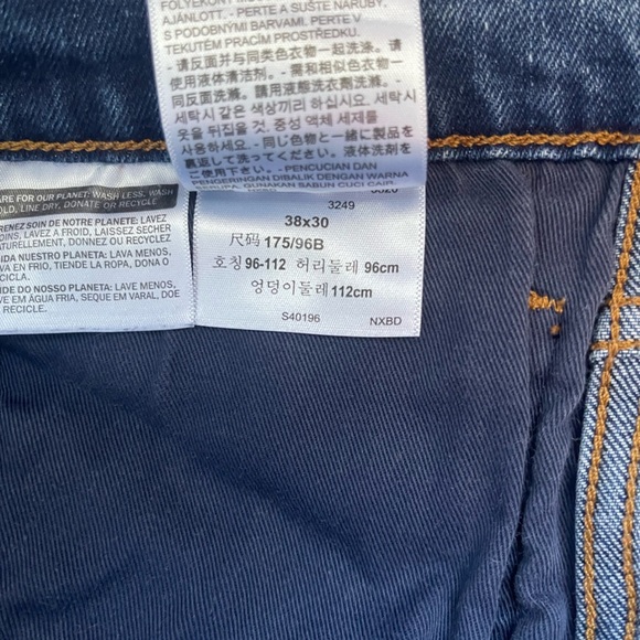 Levi’s Workwear Fit Jeans, Medium Wash, Men’s 38 x 30 - Picture 6 of 7